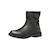 Bottines  à brides Gris+Noir 2 - vertbaudet enfant 