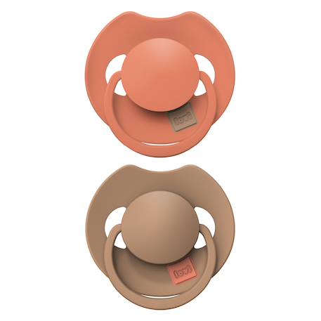 Lot de 2 sucettes dynamique difrax lovi prime Beige+Bleu+Écru+Orange+Vert+Violet 19 - vertbaudet enfant 
