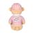 Peluche officielle ours tour de france - 60 cm maillot et casquette grimpeur à pois Blanc 2 - vertbaudet enfant 