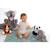 Peluche - peluche puppy eyes pets nature panda - 22 cm Noir 5 - vertbaudet enfant 