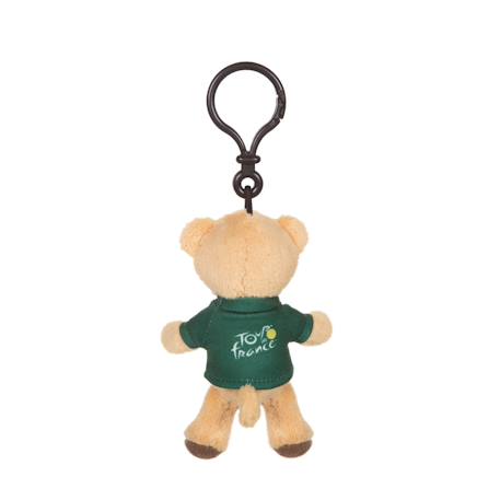 Peluche - porte-clés ours - maillot sprinteur vert - 10 cm - peluche officielle du tour de france Vert 2 - vertbaudet enfant 