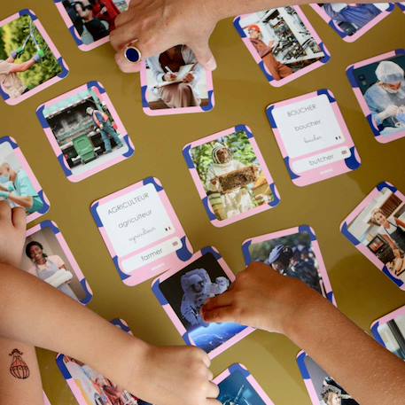 Mes 40 premiers mots: métiers MULTICOLORE 3 - vertbaudet enfant 