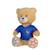 Peluche FFF Equipe de France de football, ours maillot 24 cm Blanc 4 - vertbaudet enfant 