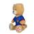 Peluche FFF Equipe de France de football, ours maillot 24 cm Blanc 5 - vertbaudet enfant 