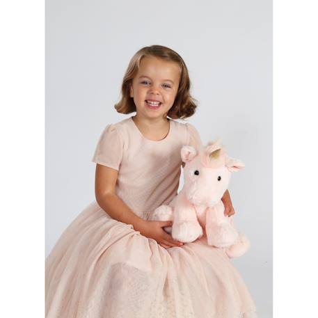 Peluche - les amis floppy licorne - 30 cm Rose 6 - vertbaudet enfant 