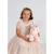 Peluche - les amis floppy licorne - 30 cm Rose 6 - vertbaudet enfant 