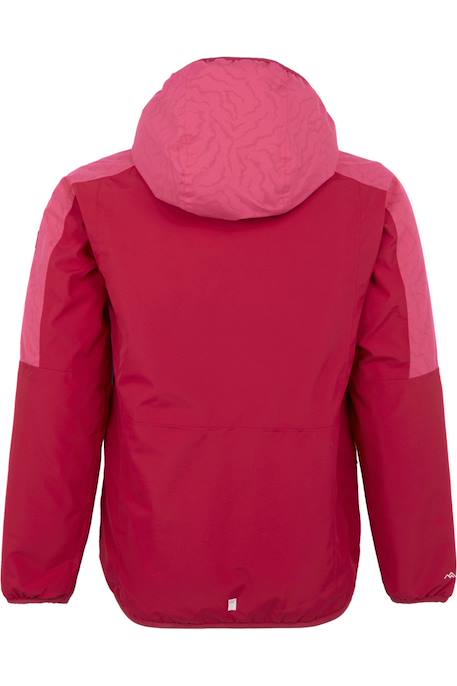 Veste réfléchissante volcanics  viii Rose foncé / rose vif 2 - vertbaudet enfant 
