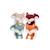 Peluche  Écureuil rouge cerise  15 cm Blanc 2 - vertbaudet enfant 