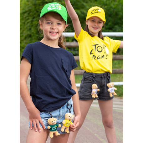 Peluche - porte-clés ours - maillot sprinteur vert - 10 cm - peluche officielle du tour de france Vert 4 - vertbaudet enfant 