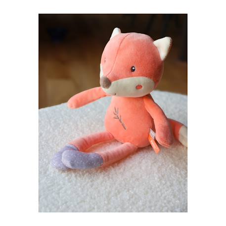 Peluche - pantin bamboo bebe renard - 24 cm s/carte Orange 6 - vertbaudet enfant 