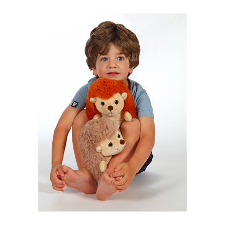 Peluche - peluche hérisson taupe fall friends - 23 cm Marron 3 - vertbaudet enfant 