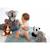 Peluche - peluche puppy eyes pets - koala gris et blanc - 40 cm Gris 4 - vertbaudet enfant 