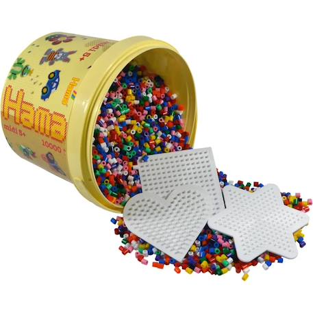 10.000 perles à repasser et 3 plaques Multicolore 3 - vertbaudet enfant 