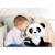 Peluche - peluche puppy eyes pets - panda noir et blanc - 40 cm Noir 5 - vertbaudet enfant 
