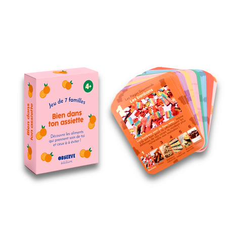 Jeu de 7 familles, alimentation MULTICOLORE 1 - vertbaudet enfant 