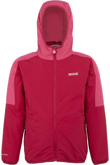 Veste réfléchissante volcanics  viii Rose foncé / rose vif 1 - vertbaudet enfant 