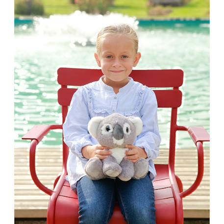 Peluche - puppy eyes pets nature koala - 22 cm Gris 5 - vertbaudet enfant 