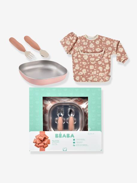 Coffret cadeau premier repas rose+vert sauge 5 - vertbaudet enfant 