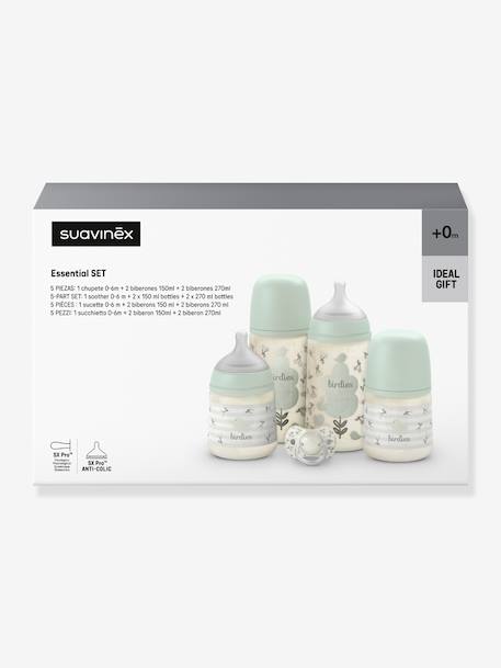 Set naissance Birdies rose+vert 14 - vertbaudet enfant 