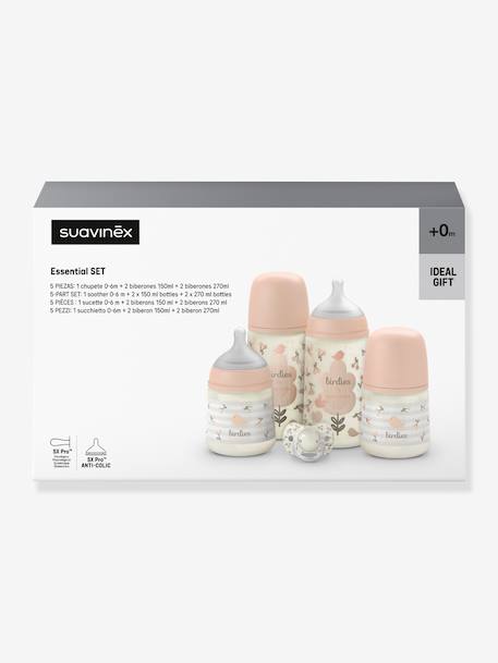 Set naissance Birdies rose+vert 6 - vertbaudet enfant 