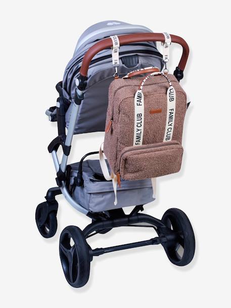 Sac à dos à langer Family Club Signature blanc+écru+marron+noir+vert 17 - vertbaudet enfant 
