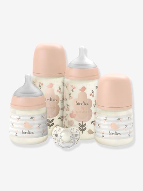 Set naissance Birdies rose+vert 5 - vertbaudet enfant 