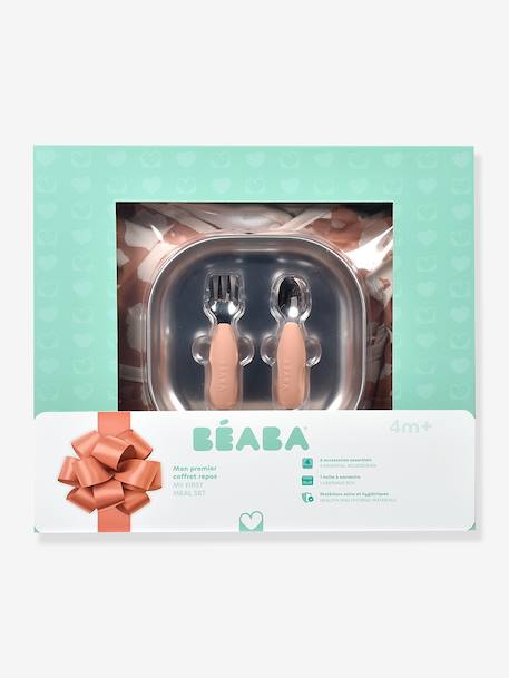 Coffret cadeau premier repas rose+vert sauge 6 - vertbaudet enfant 