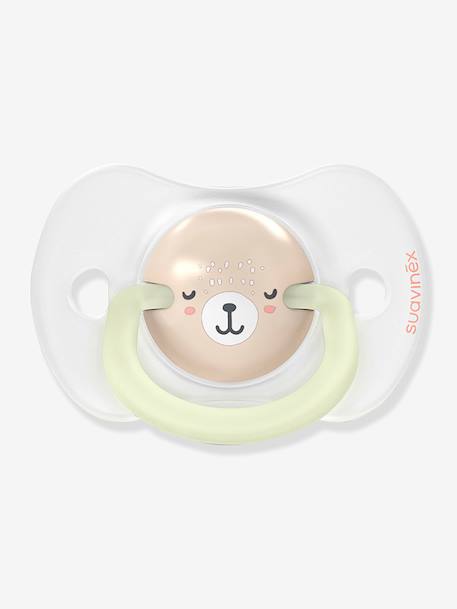 Lot de 2 sucettes avec tétine symétrique SX Pro Night&Day rose 3 - vertbaudet enfant 