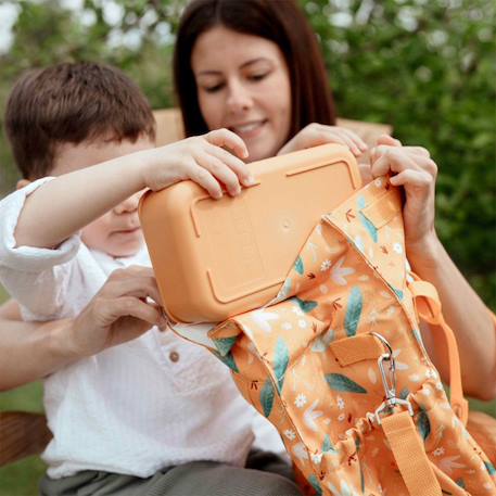 Sac isotherme pour repas enfant animaux Orange+Rose+Vert 4 - vertbaudet enfant 
