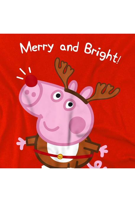 T-shirt george pig coton peppa pig Rouge 3 - vertbaudet enfant 