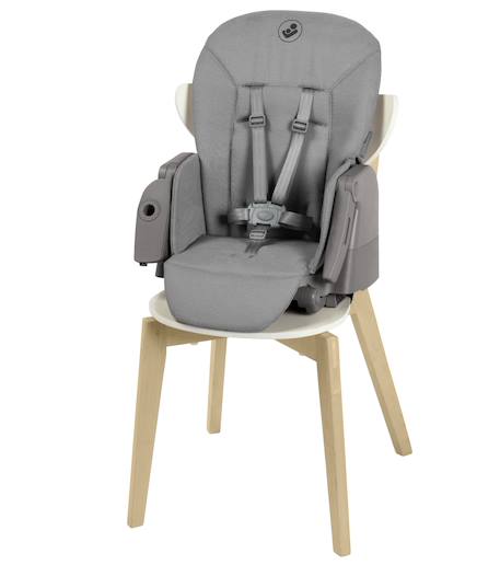 Chaise haute évolutive multiposition minla plus Elegance beige+Elegance graphite+Elegance terra 10 - vertbaudet enfant 