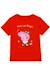 T-shirt george pig coton peppa pig Rouge 1 - vertbaudet enfant 