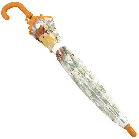 Parapluie transparent pour enfant animaux Bleu+Menthe+Orange+Rose+Vert+Vert paon 15 - vertbaudet enfant 