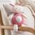 Peluche - veilleuse bebe bamboo - coccinelle - 26 cm Beige 2 - vertbaudet enfant 