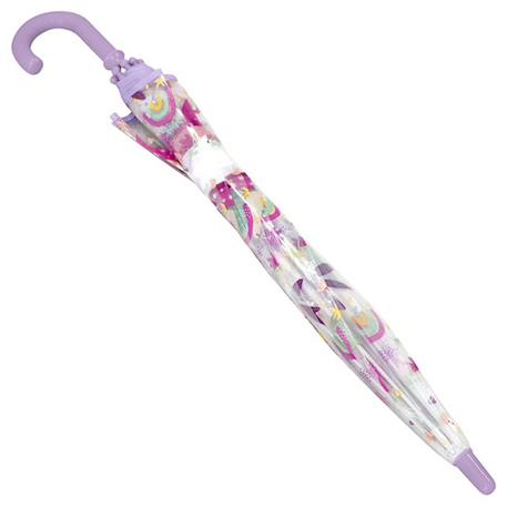 Parapluie transparent pour enfant animaux Bleu+Menthe+Orange+Rose+Vert+Vert paon 20 - vertbaudet enfant 