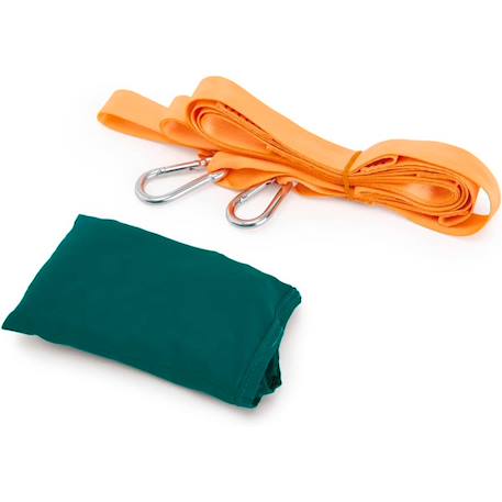 Balançoire de poche Vert et orange 1 - vertbaudet enfant 
