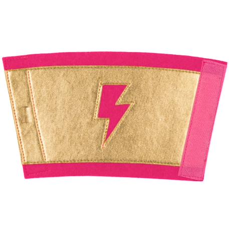 Set de supergirl rose (4-10 ans) Rose, doré 4 - vertbaudet enfant 