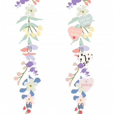 Sticker toise l'océan Bleu ciel, vert, jaune+Bleu, vert, brun+Lilas, rose, vert clair+Multicolore+Orange, marron 8 - vertbaudet enfant 