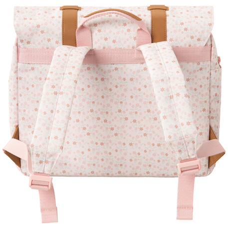 Cartable a4 maternelle garden flowers Rose, vert d'eau, blanc 2 - vertbaudet enfant 