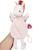 Doudou marionnette phosphorescent Rose, blanc, jaune 2 - vertbaudet enfant 