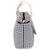 Sac à poussette à i love vichy noir Noir 4 - vertbaudet enfant 