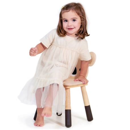 Chaise enfant koala Beige, marron+Beige, marron, beige 3 - vertbaudet enfant 
