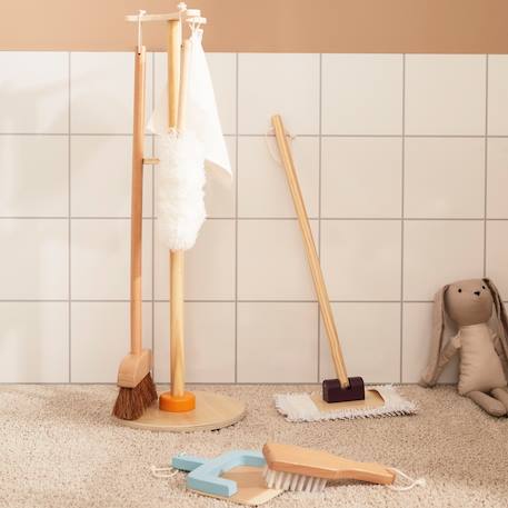 Set de ménage en bois Multicolore 4 - vertbaudet enfant 