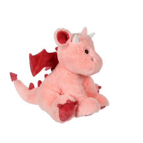 Peluche - peluche dragon trendy, rose poudré 30 cm Rose 3 - vertbaudet enfant 
