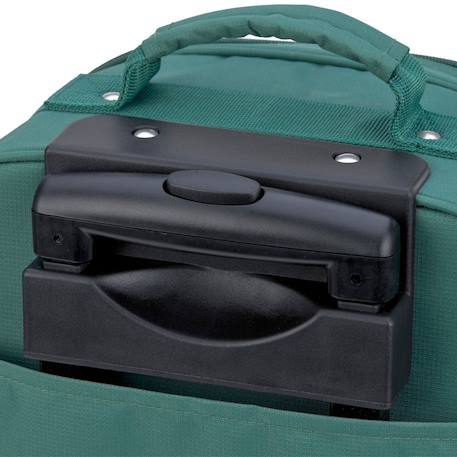 Valise à roulettes bus adventure Gris, bleu clair, moutarde+Vert foncé 12 - vertbaudet enfant 