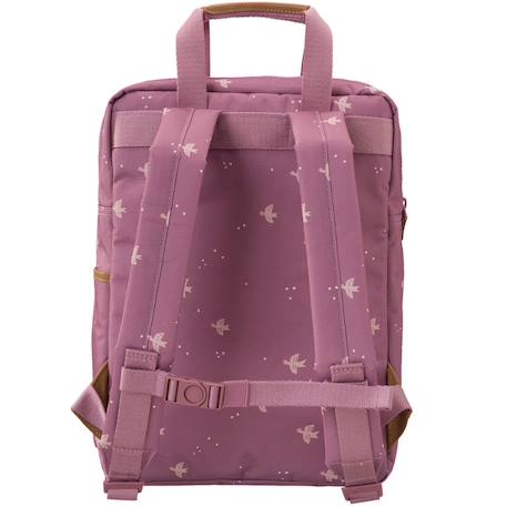 Sac à dos enfant swallow Bleu, beige, marron+Ecru, marron, rouge+Marron, blanc+Violet, marron, rose 17 - vertbaudet enfant 