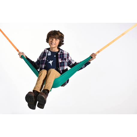 Balançoire de poche Vert et orange 2 - vertbaudet enfant 