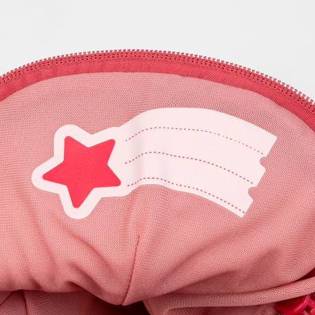 Sac à dos doux lena Blanc, rose 4 - vertbaudet enfant 