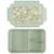 Lunch box fleurs sage Vert d'eau, rose, vert 6 - vertbaudet enfant 