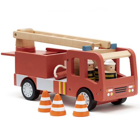 Camion de pompiers rouge Rouge 3 - vertbaudet enfant 
